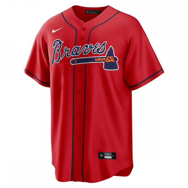 Matt Olson Atlanta Braves Nike Alternate Replica Player Jersey – Red