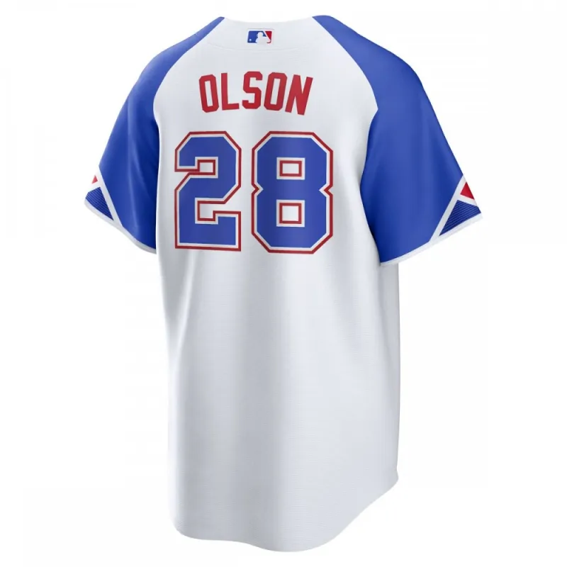 Matt Olson Atlanta Braves Nike 2023 City Connect Replica Player Jersey – White
