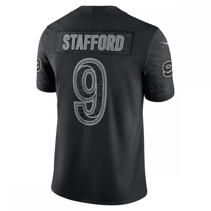 Matthew Stafford Los Angeles Rams Nike RFLCTV Limited Jersey - Zwart