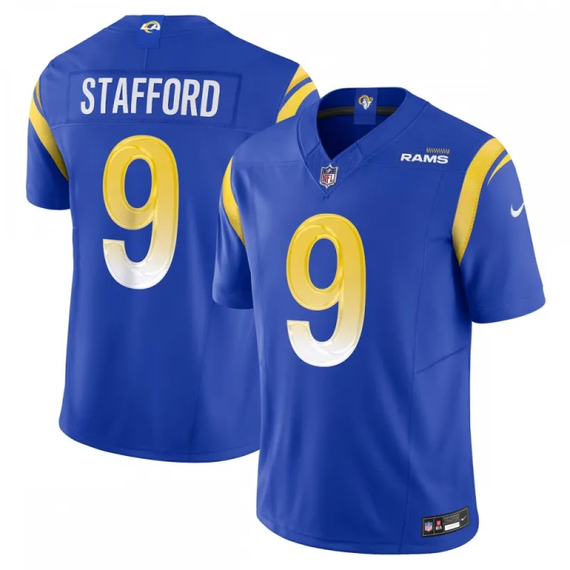 Matthew Stafford Los Angeles Rams Nike Vapor F.U.S.E. Limited Jersey – Royal
