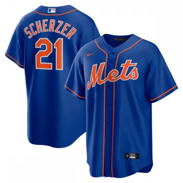 Max Scherzer Camisola de Jogador Réplica Nike Alternate dos New York Mets - Royal