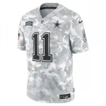 Micah Parsons Dallas Cowboys Nike Herren-Trikot „Salute to Service Limited Edition“ 2024 – Arktis-Tarnmuster