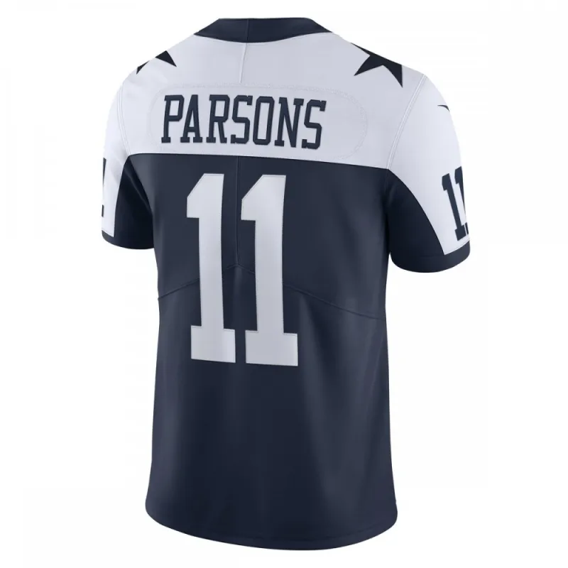 Micah Parsons Dallas Cowboys Nike Alternate Vapor Limited-shirt – marineblauw