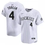 Michael Toglia Colorado Rockies Nike Home Limited Player Jersey - White Michael Toglia Colorado Rockies Nike Home Limited Player Jersey – White
