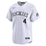 Michael Toglia Colorado Rockies Nike Home Limited Player Jersey – White