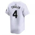 Michael Toglia Colorado Rockies Nike Home Limited Player Jersey – White