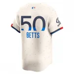 Mookie Betts Los Angeles Dodgers Nike 2024 City Connect Limited Player Jersey – Cream