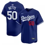 Maillot alternatif limité Nike de Mookie Betts (Los Angeles Dodgers) – Bleu royal Mookie Betts Los Angeles Dodgers Nike Alternate Limited Player Jersey – Royal