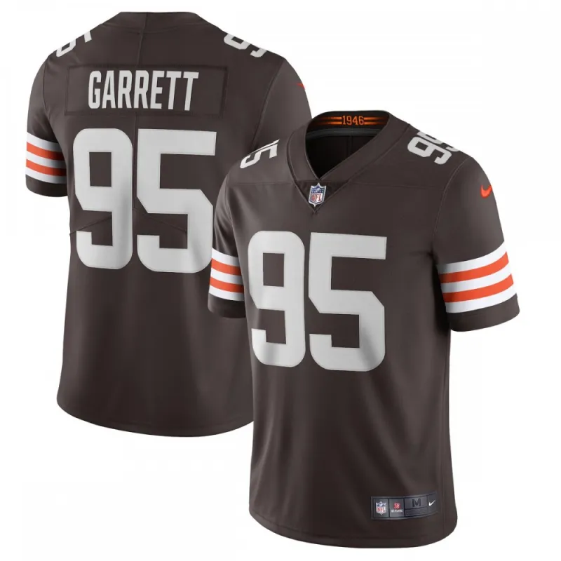Myles Garrett Cleveland Browns Nike Vapor Limited Jersey – Brown