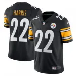 Najee Harris Pittsburgh Steelers Nike Vapor Limited-shirt - Zwart Najee Harris Pittsburgh Steelers Nike Vapor Limited Jersey – Black
