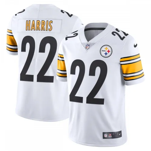 Camisa Nike Vapor Limited de Najee Harris dos Pittsburgh Steelers - Branca