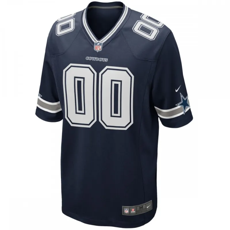 Dallas Cowboys Nike Custom Game Jersey – Navy
