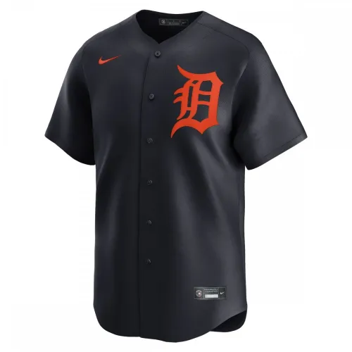 Maglia personalizzata alternativa in edizione limitata dei Detroit Tigers by Nike – Blu navy