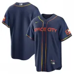 Houston Astros Nike 2022 City Connect Maglia Replica - Navy Houston Astros Nike 2022 City Connect Replica Jersey - Navy