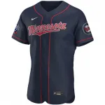 Minnesota Twins Nike 60th Season Alternate Authentic Team Jersey – Navy