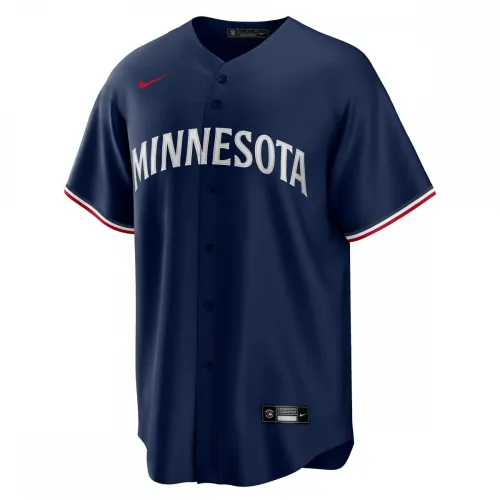 Minnesota Twins Nike Alternate Replica Team Logo Jersey – Navy