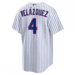 Nelson Velázquez Chicago Cubs Nike Home  Fan edition Player Jersey – White