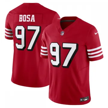 Nick Bosa San Francisco 49ers Nike Vapor F.U.S.E. Limited Alternate 1 Jersey - Scharlaken