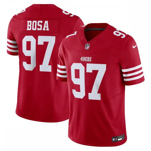Nick Bosa San Francisco 49ers Nike Vapor F.U.S.E. Limited Jersey - Scharlaken