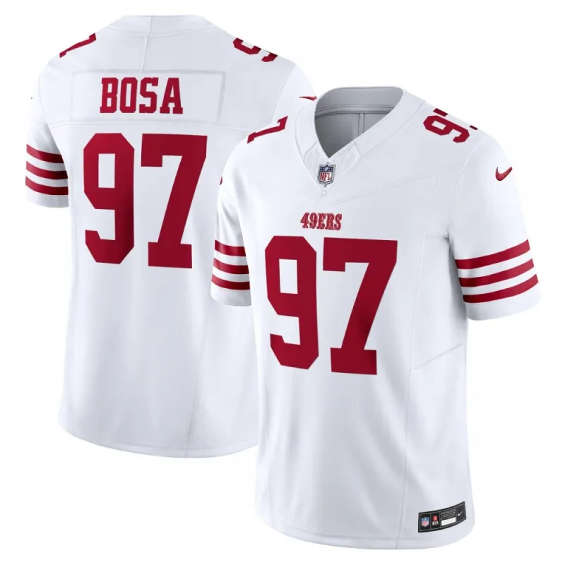 Nick Bosa San Francisco 49ers Nike Vapor F.U.S.E. Limited Jersey – White