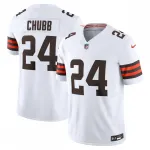 Nick Chubb Cleveland Browns Nike Vapor F.U.S.E. Limited Jersey - weiß Nick Chubb Cleveland Browns Nike Vapor F.U.S.E. Limited Jersey – White