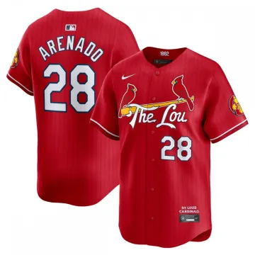 Maillot de joueur Nike City Connect Limited 2024 de Nolan Arenado (Cardinals de Saint-Louis) - Rouge