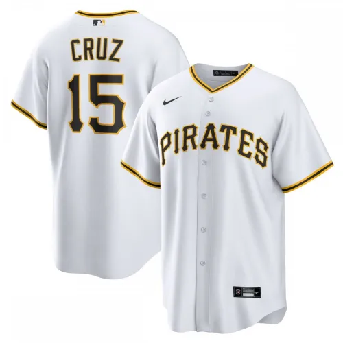 Oneil Cruz Pittsburgh Pirates Camiseta Replica Nike Home - Blanca
