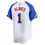 Ozzie Albies Atlanta Braves Nike City Connect Limited Player Jersey – White