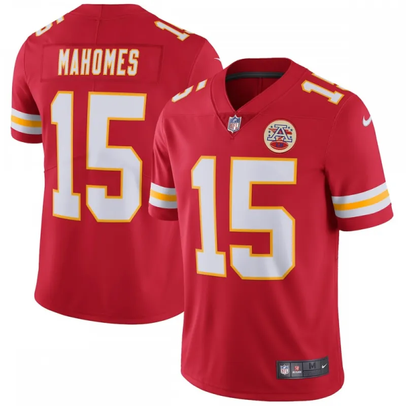 Patrick Mahomes Kansas City Chiefs Nike Limited Jersey – Red