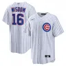 Patrick Wisdom Chicago Cubs Nike Home Fan jersey - White