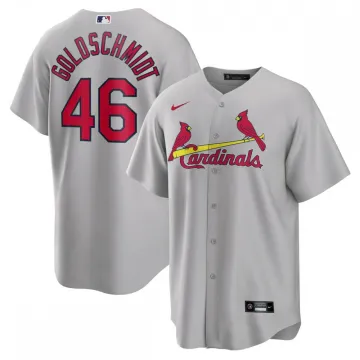 Paul Goldschmidt St. Louis Cardinals Camiseta Nike Road Réplica del Nombre del Jugador - Gris