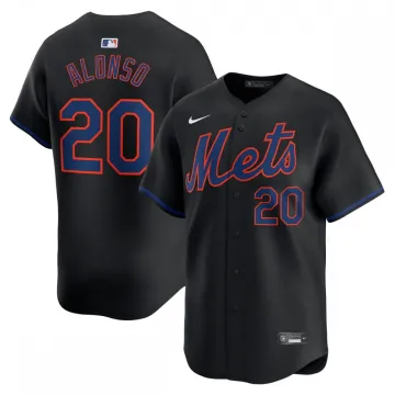 Camisa alternativa de jogador Pete Alonso do New York Mets da Nike - Edição Limitada - Preta