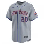 Pete Alonso New York Mets Nike Away Limited Player Jersey – Gray