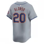 Pete Alonso New York Mets Nike Away Limited Player Jersey – Gray