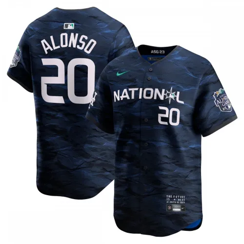 Maglia da giocatore in edizione limitata Pete Alonso National League Nike 2023 MLB All-Star Game - Royal