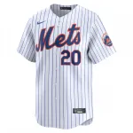 Pete Alonso New York Mets Nike Home Limited Player Jersey – White