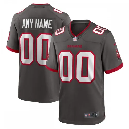 Tampa Bay Buccaneers Nike Alternate Custom Game Jersey - Pewter (étain)