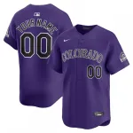 Colorado Rockies Nike Alternate Limited Custom Jersey – Purple Colorado Rockies Nike Alternate Limited Custom Jersey – Purple