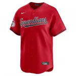 Cleveland Guardians Nike Alternate Limited Custom Jersey – Red