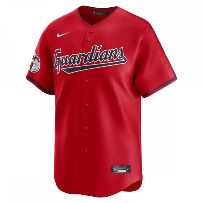 Cleveland Guardians Nike Alternate Limited Jersey – Red