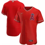 Los Angeles Angels Nike Alternate Authentic Team Logo Jersey – Red