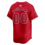 Los Angeles Angels Nike Alternate Limited Custom Jersey – Red