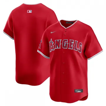 Los Angeles Angels Nike Alternate Limited Jersey – Red