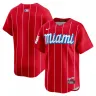Miami Marlins Nike City Connect Limited Jersey - Red