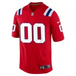 New England Patriots Nike Alternate Custom Jersey - Rood