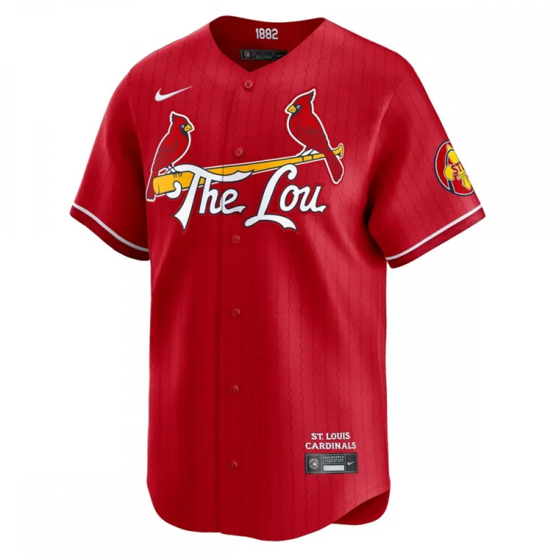 St. Louis Cardinals Nike 2024 City Connect Limited Jersey – Red