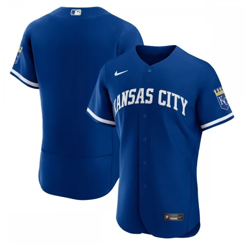 Kansas City Royals Nike 2022 Alternatief Authentiek Shirt - Koninklijk