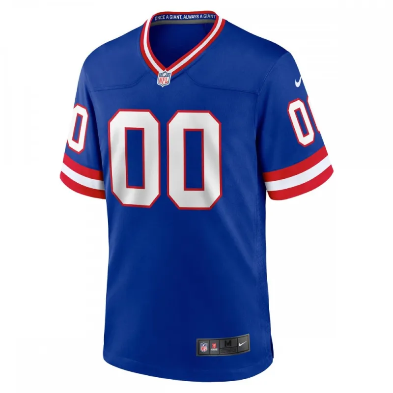 New York Giants Nike Classic Custom Spiel Trikot - Royal