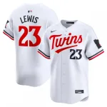 Royce Lewis Minnesota Twins Maglia da giocatore limitata Nike Home - Bianco Royce Lewis Minnesota Twins Nike Home Limited Player Jersey - White