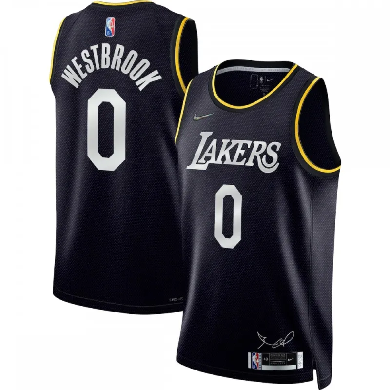 Russell Westbrook Los Angeles Lakers Nike 2022 Select Series MVP Swingman Jersey – Black